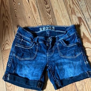 Size 1 Stretchy Jean Shorts